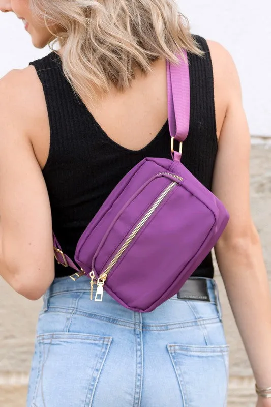 Chic Modern Sleek Crossbody Sling Bag