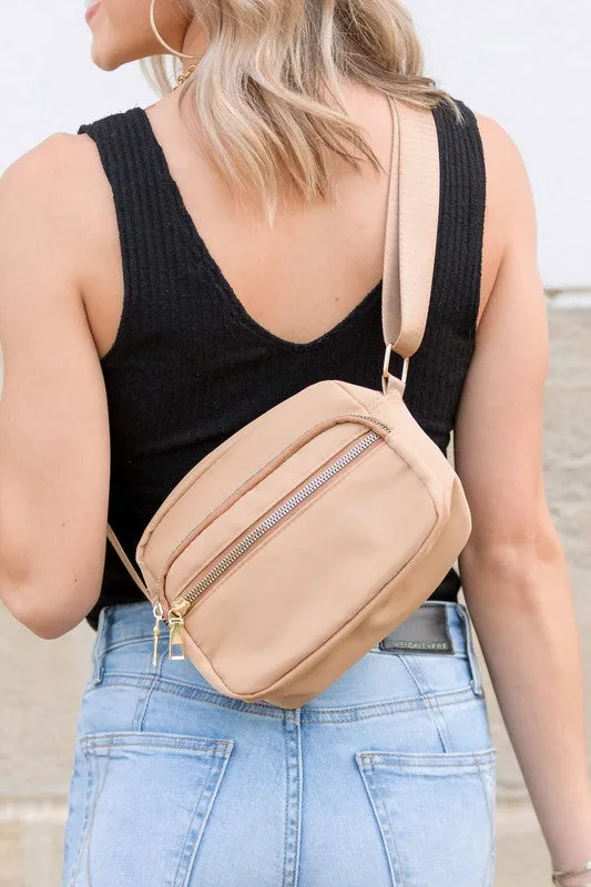 Chic Modern Sleek Crossbody Sling Bag