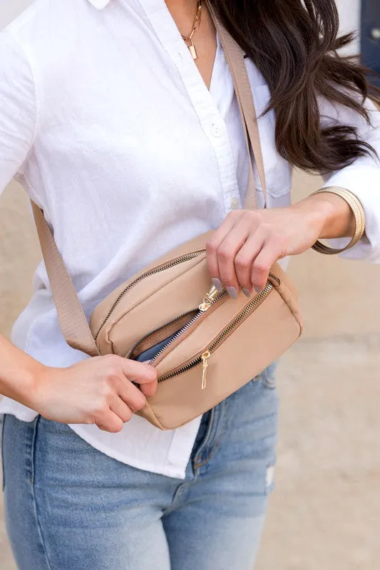 Chic Modern Sleek Crossbody Sling Bag