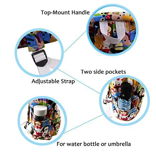 Finex Mickey & Minnie Mouse Comic Backpack - Multi-Comic Design, Versatile Organizer