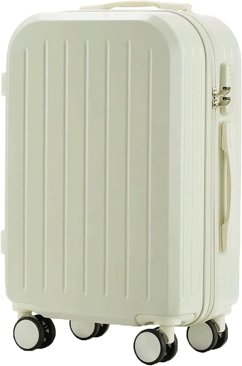 practical Luggage Suitcases With Wheels Portable Luggage Large Capacity Storage Hard Shell Suitcases Security Combination Lock Carry On Luggage easy to move