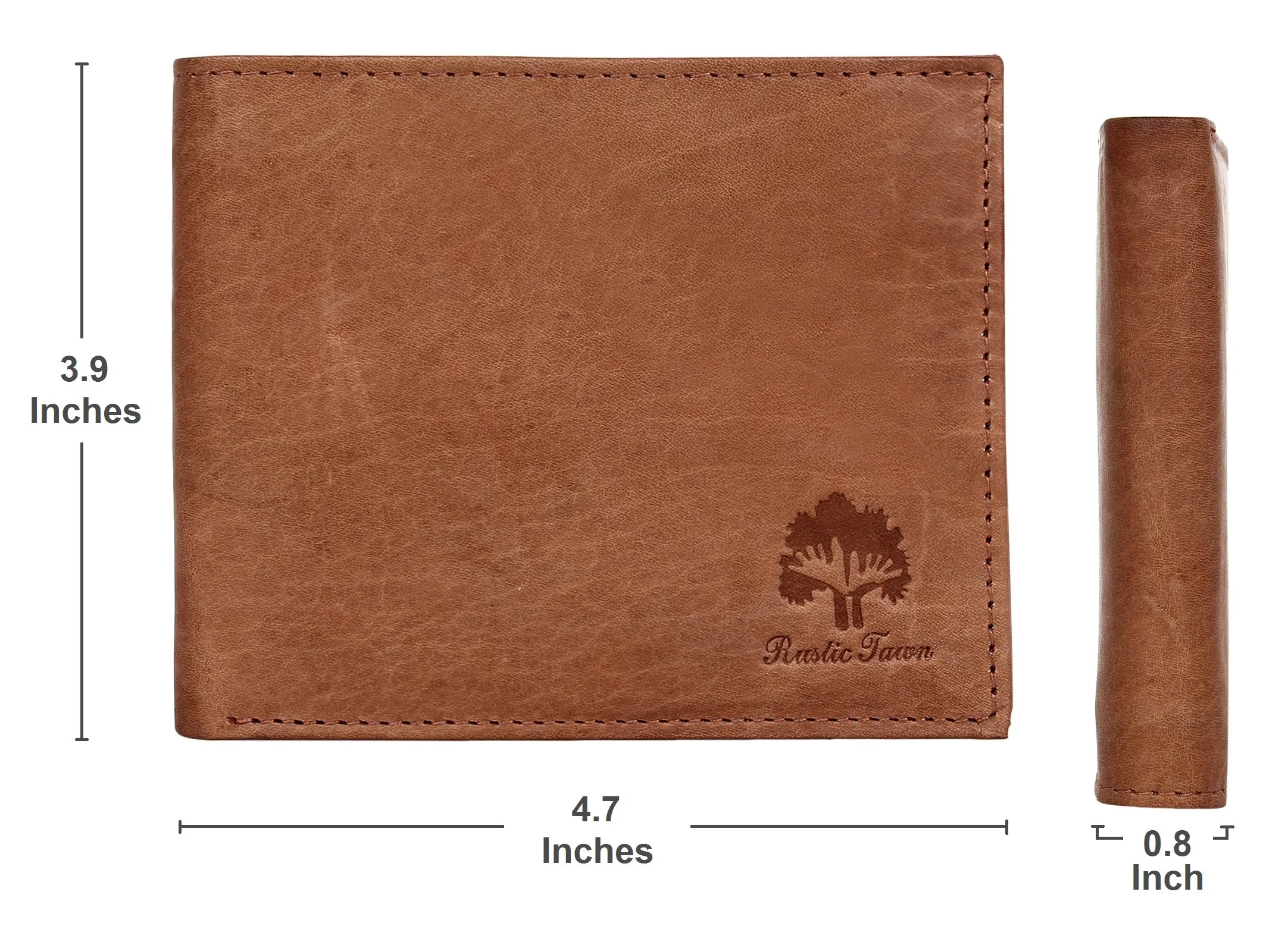 RFID Blocking Handmade Leather Wallets