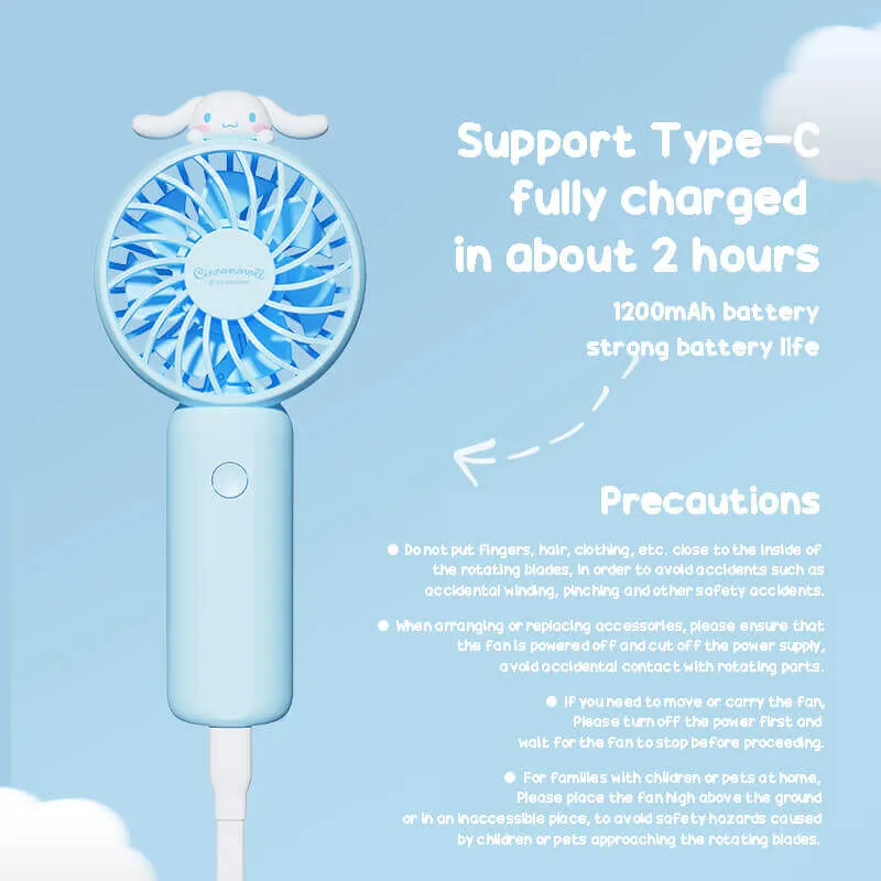 Sanrio Licensed Mini Handheld Fan