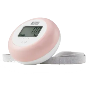 Sansui Electronics Battery-Free Portable Digital Luggage Scale with Nylon Strap (35 kg, White-Pink)