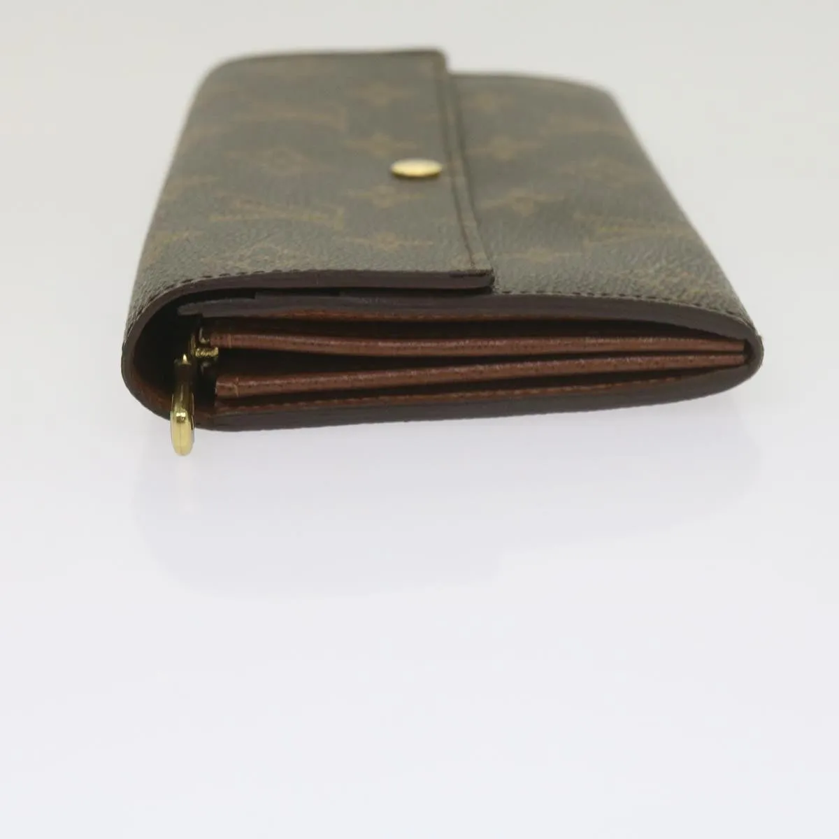Trendy Inspired Louis Vuitton Monogram Portefeuille Sarah Long Wallet M60531 Lv Auth Am5355