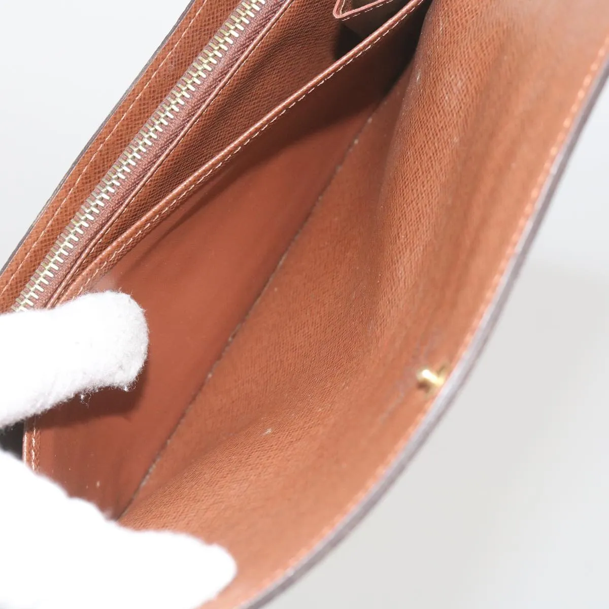 Trendy Inspired Louis Vuitton Monogram Portefeuille Sarah Long Wallet M60531 Lv Auth Am5355