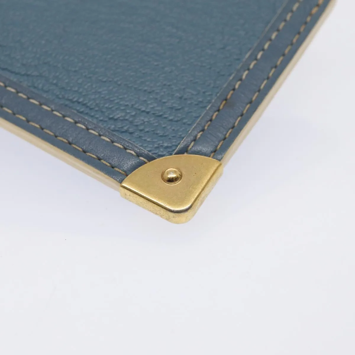 Trendy Inspired Louis Vuitton Suhari Pochette Cles Coin Purse Blue M91825 Lv Auth 87371