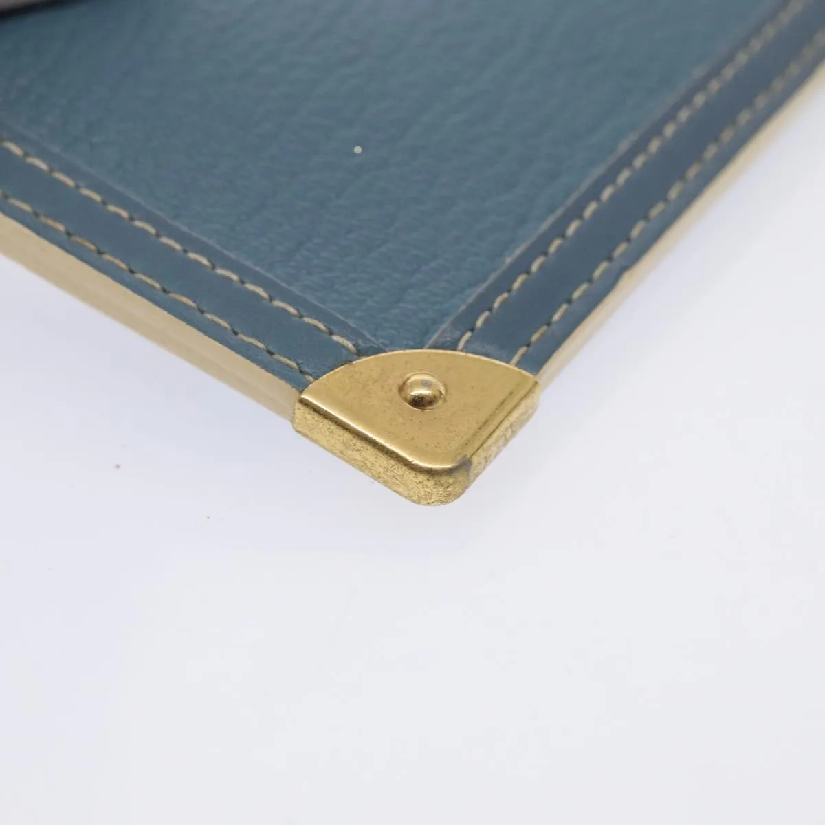 Trendy Inspired Louis Vuitton Suhari Pochette Cles Coin Purse Blue M91825 Lv Auth 87371