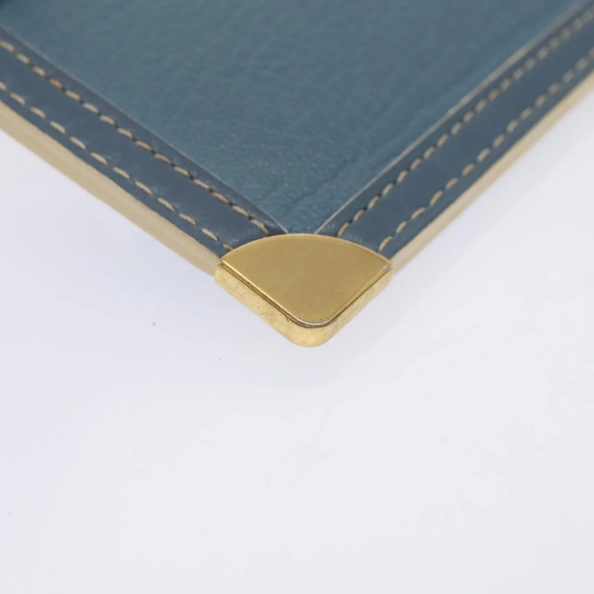 Trendy Inspired Louis Vuitton Suhari Pochette Cles Coin Purse Blue M91825 Lv Auth 87371