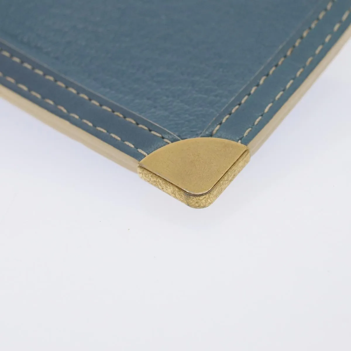 Trendy Inspired Louis Vuitton Suhari Pochette Cles Coin Purse Blue M91825 Lv Auth 87371